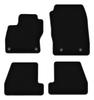 BASIC Black Velour Floor Mats For: Ford Focus MK3 FL Sedan, Station Wagon, Hatchback (2017-2020)