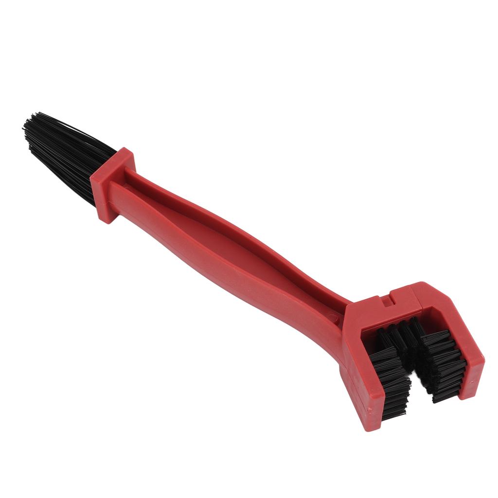 Nettoyeur de Chaîne de Vélo Moto Brosse de Nettoyage de Chaîne de Vélo Outil Accessoires de VéloRouge
