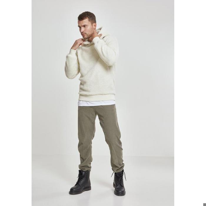 Sweatshirt - Urban Classic - Sherpa - Light Beige - Long Sleeves - 100% Polyester