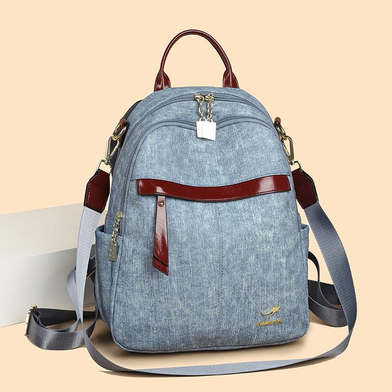 Women's Multi-Function Shoulder Bag Large Capacity Travel Backpack