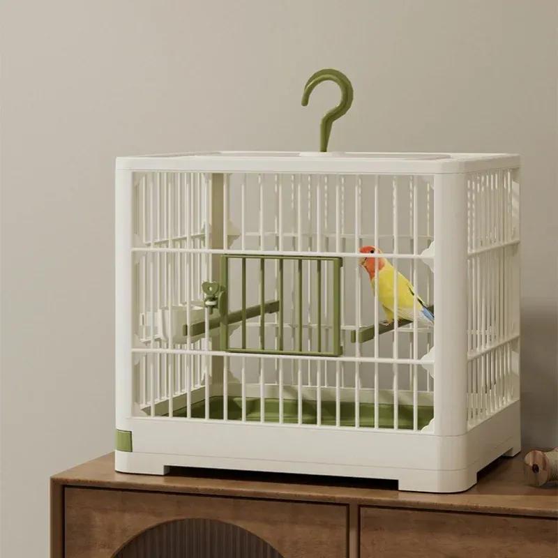 Large Space Breathable Portable Bird Cage Parrot Villa Cage Bird Walking Artifact Outdoor Take Out Ornamental Cage Small Bird