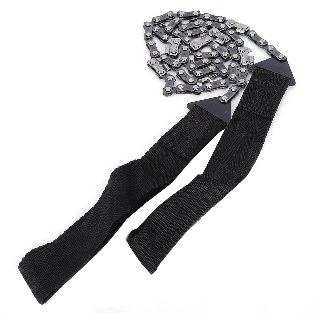 Outdoor Tragbare Überlebens Kettensäge Taschen Handwerkzeug Garten Notfall Camping Wanderausrüstung