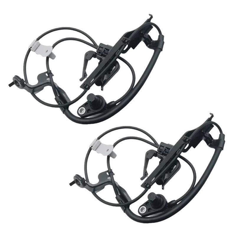 For Toyota Highlander Lexus RX350 RX450H Front Wheel ABS Sensors(Left/Right) 2Pcs Part Numbers 89542-48050 89543-48050
