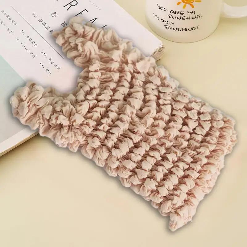 Большая вместительная сумка для покупок Складная Растягивающаяся сумка Пузырчатая эластичная сумка Многоцелевая Пузырчатая эластичная сумка для риса бежевый