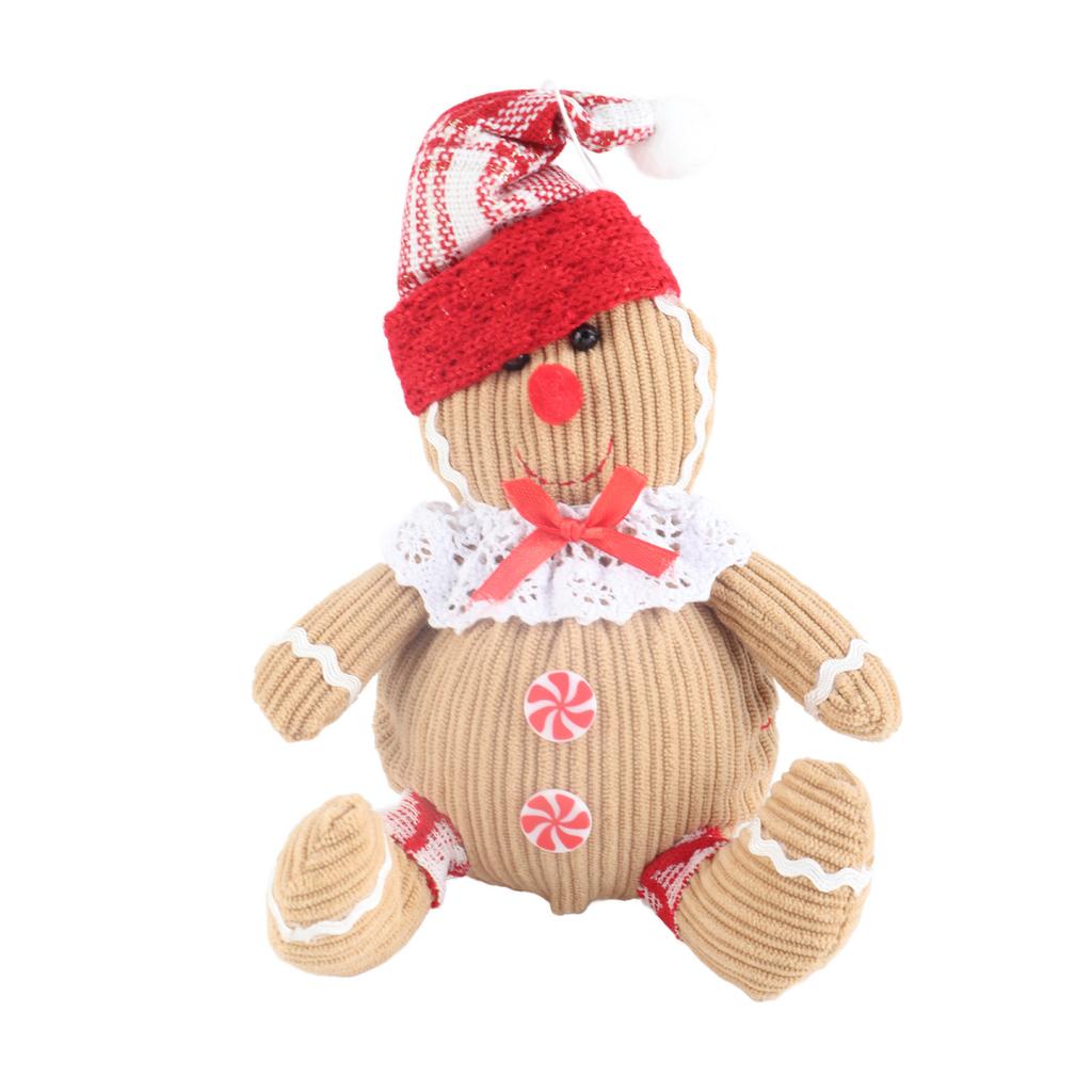 Pepparkaka Plysch Gosedjur Pepparkaksgubbe Plyschleksaker Juldekor