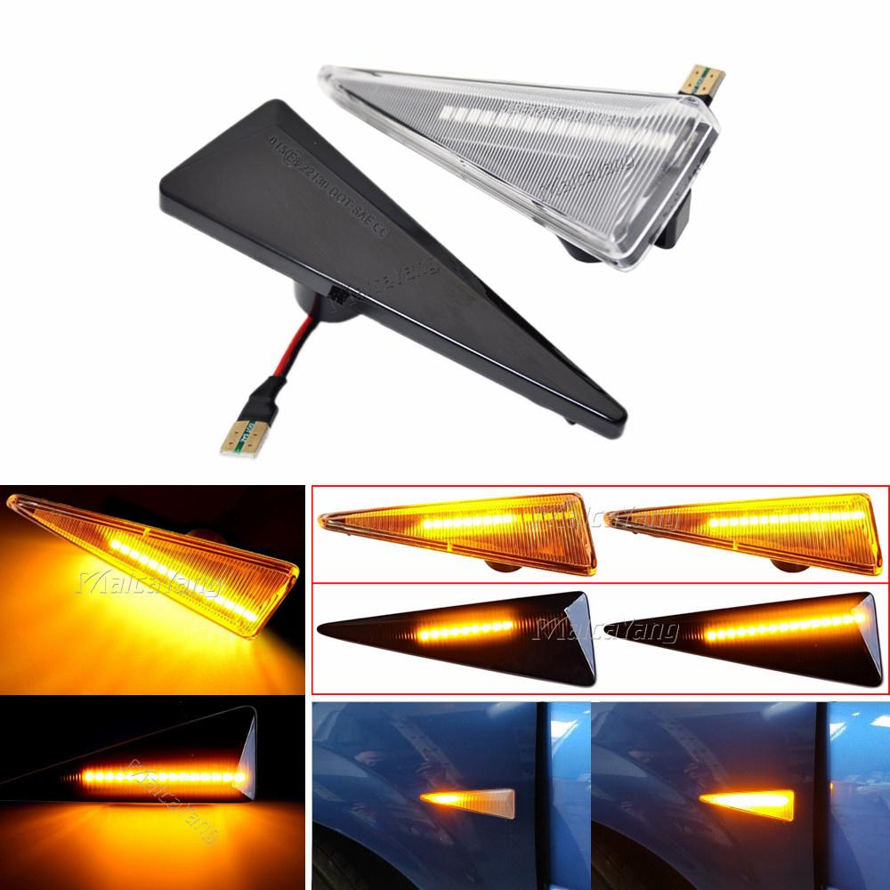 2 Bucăți Semnalizator Lateral LED Dinamic pentru Mașină pentru Renault Espace MK4 Vel Satis Wind Avantime Megane 2 Scenic 2 Espace 4