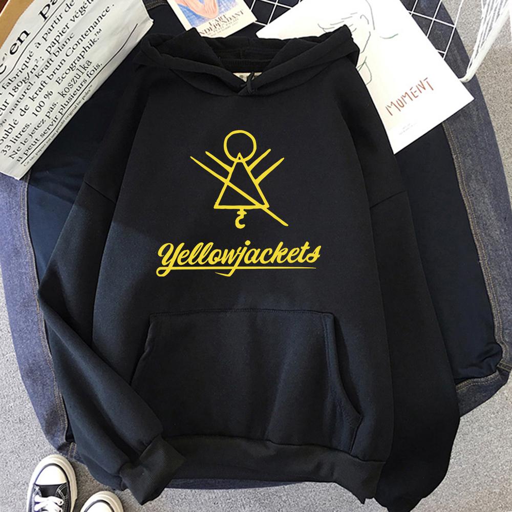 WHS Yellowjackets Hoodie 2025 Yellowjackets Season 3 Retro Women/men Hoodies Autumn Winter Clothes Aesthetic Sweatshirt Vintage