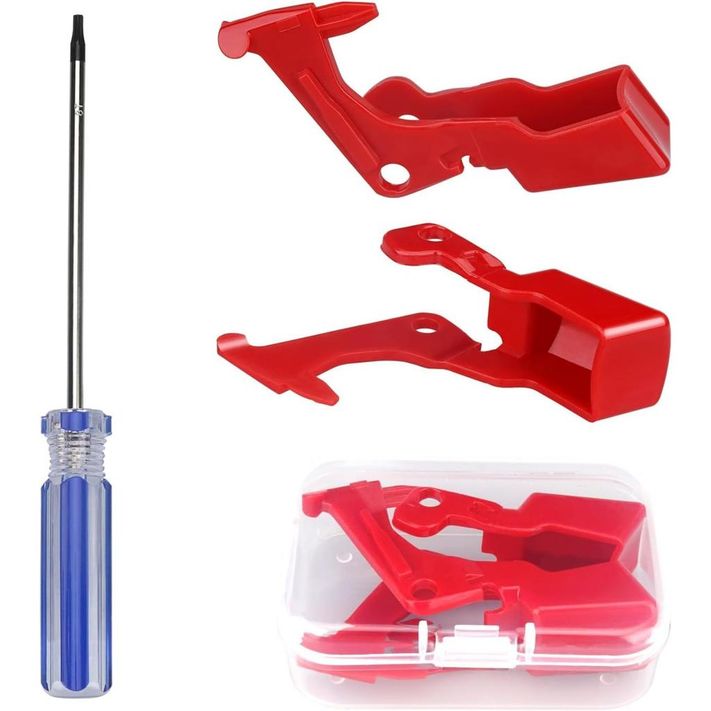 2 PCS Power Trigger Replacement Switch Button for V10 V11 with 1 PCS T8 Screwdriver, Vacuum Cleaner Switch Button for Replacement Parts