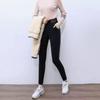 300-390g Thickened Lamb Wool Leggings with Added Fleece, Women's Outerwear, Pencil Pants with Small Legs, High Waist, Slim Fit, and Warm Pants