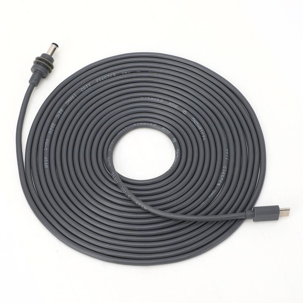 USB C til DC strømkabel for Mini parabolantenne 100W Type C inngang til vanntett kontakt ladekabel