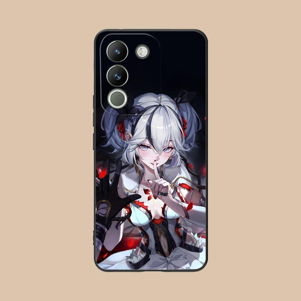 Wuthering Waves Camellya Phone Case for VIVO V60 V50 V40 V30 V29 V27 V25 V23 Pro Lite 5G Colorful Printing Cover Luxury Pretty