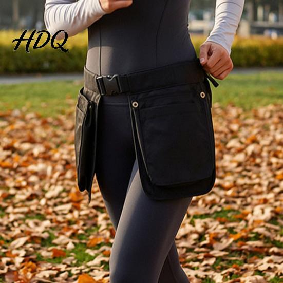 Adjustable Belt Bag Multi-function Waist Apron for Outdoor Large Capacity Multi-Pocket Outdoor Sport Pouch Pouch Waistband Fanny Pack Women and Men