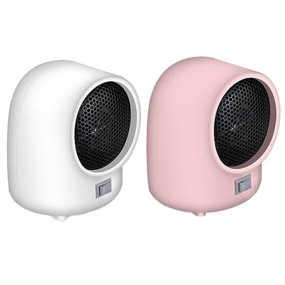 Leiser 500W Tragbarer Heizlüfter Wohnbereich Heizung Effiziente Heizmaschine Geeignet für Büro Schreibtisch und Schlafzimmergebrauch