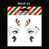 Custom Festival Party Glitter Face Stickers for Christmas & Halloween Makeup