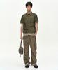 ADSB ANDERSSON BELL Carpenter Cargo Wide-Leg Trousers Apa901M(Khaki Brown)