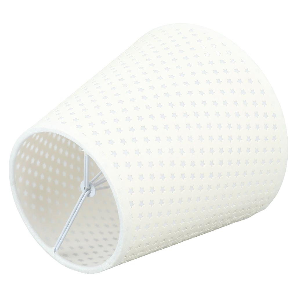 3 Stück E14 Zylinder Stofflampenschirm Modern Minimalistisch Stoff Lampenschirm Schlafzimmer Nachttischlampenschirm für