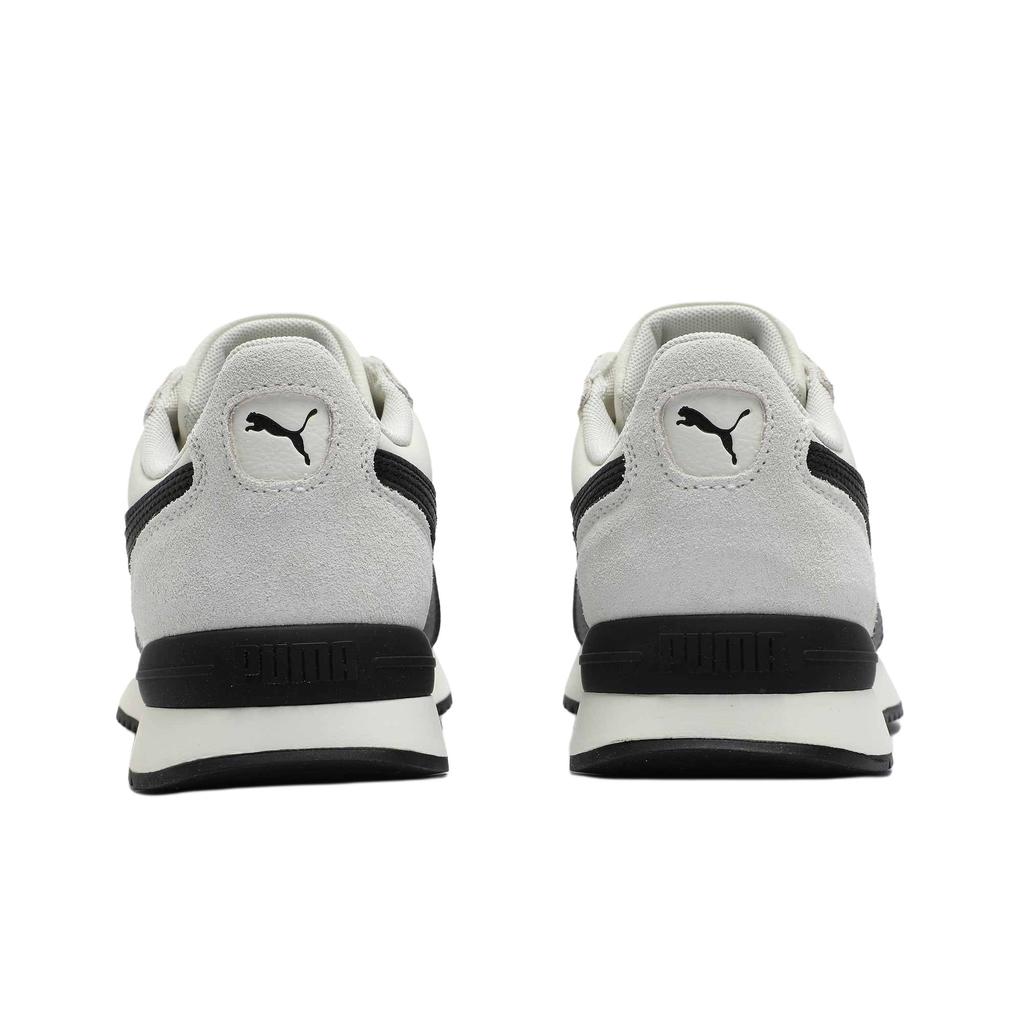 New PUMA R78 Retro Cushioning Lightweight Low Top Casual Shoes Unisex White Black 402241-01
