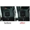 For Benz G-Class 13-2018 Car Console L&R ABS Carbon Fiber Vent Cover Air Outlet