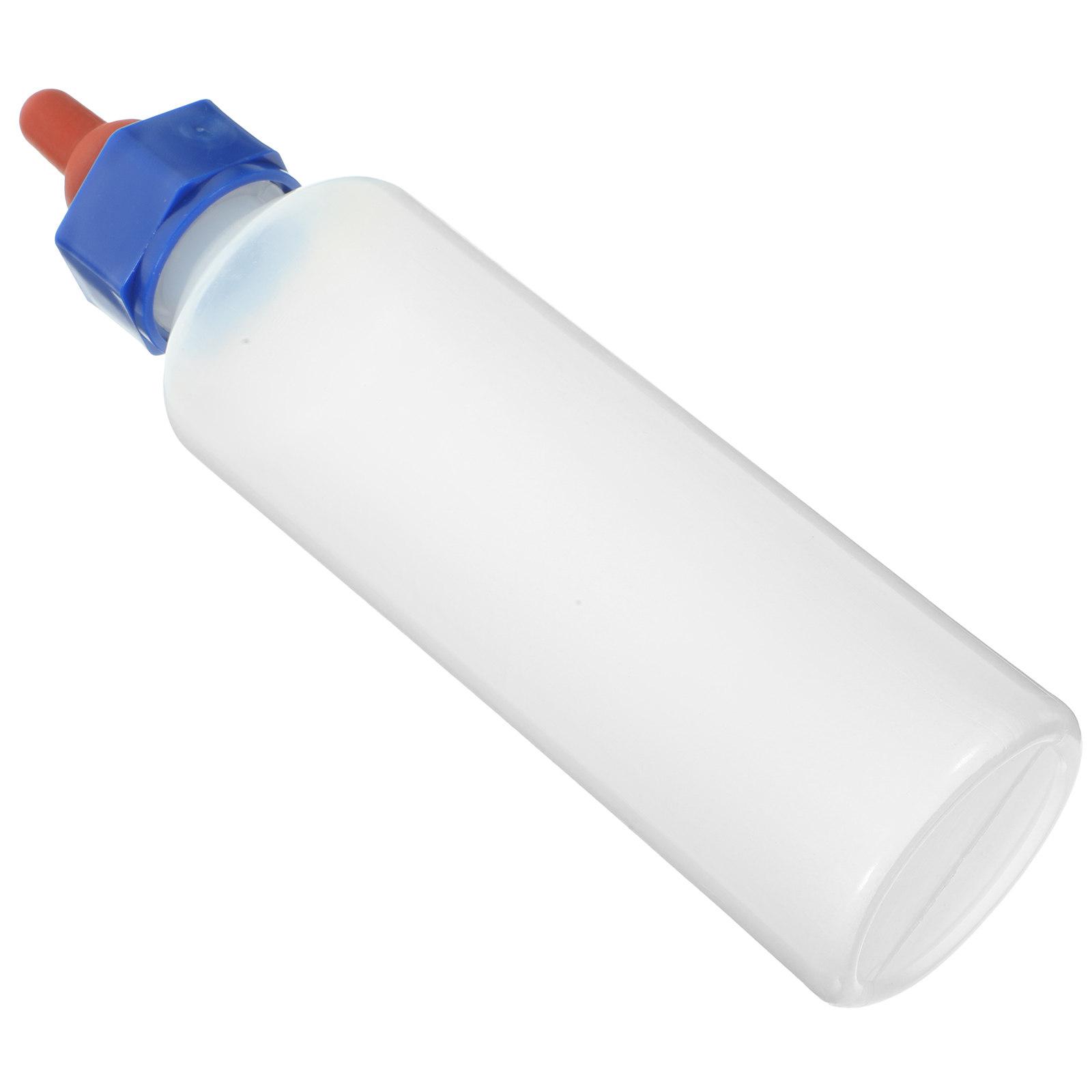 

Large Capacity Calf Milk Feeding Bottle Thickened Silicone Nursing Feeder for Livestock Cow Sheep Animal Nursing 30X6.5X6.5CM