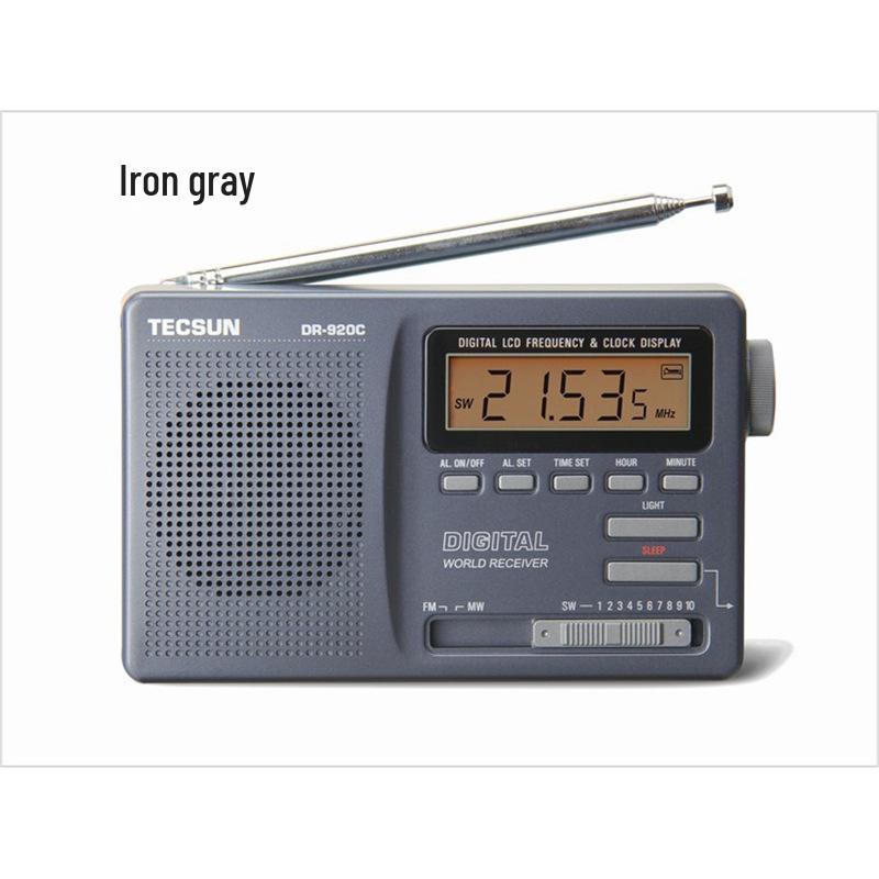 Tecsun DR-920c All-Wave Radio for Seniors, Gaokao English, CET-4/6, Campus Broadcast