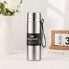 Double-walled Stainless Steel Thermos Bottle Leak-proof Thermos Water Bottle Lanyard Cold Coffee Teacup Office Outdoor Sports