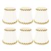6PCS Fabric Lampshades Cloth Pleated Decorative Lamp Replacement Shade Clip On for Table Wall Lamps