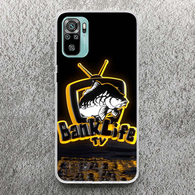 Nash Fishing Art Print Soft Case for Xiaomi Redmi Note 14 13 12S 11S Phone Shell 10 Pro Plus 11E 11T 12 11 10S 5G Cover Soft Cas