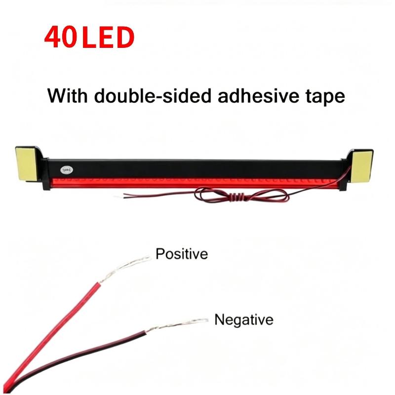 12V Universal Third Brake Light LED Rear Highlight For Car SUV Superior Visibility Tail Stop Lamp Simple Installation