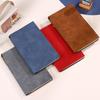 Customized A6 Soft Leather Notebook with Logo Printing, Pen Holder, and Soft Cover Business Journal