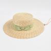 Luxury Women Men Brim Boater Hat Gatsby Straw Hat Designer Bow Chin Strap Beach Sun Hat Church Summer Fedoras UV Protection Hats