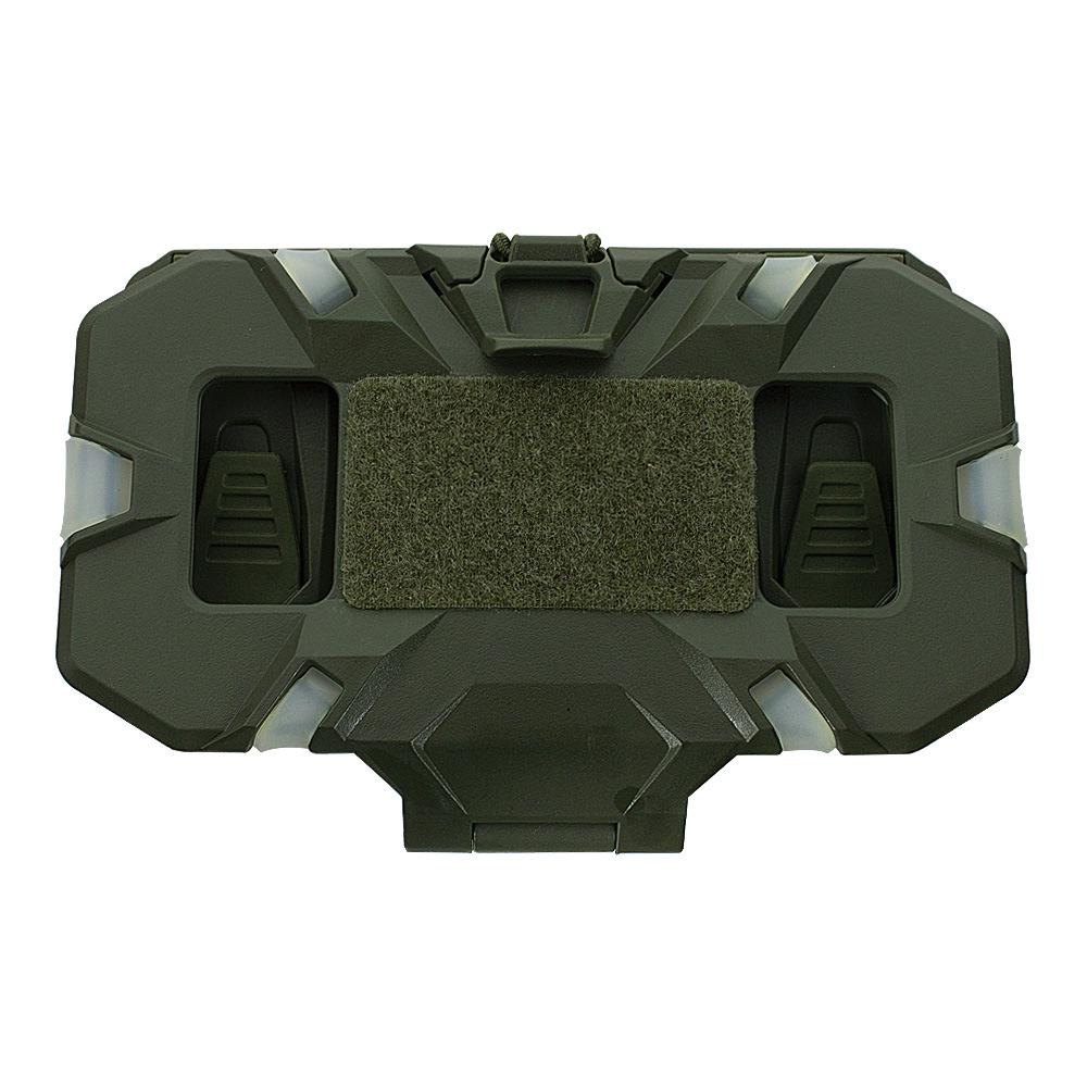 Tactical MOLLE Mount Navigation Board Chest Vest with Folding Phone Holder