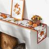 Bonhause Fall Maple Leaves Table Runner 13x72 Inch Autumn Leaf Thanksgiving Kitchen Dining Table Decoration for Indoor Outdoor Home Party Decor