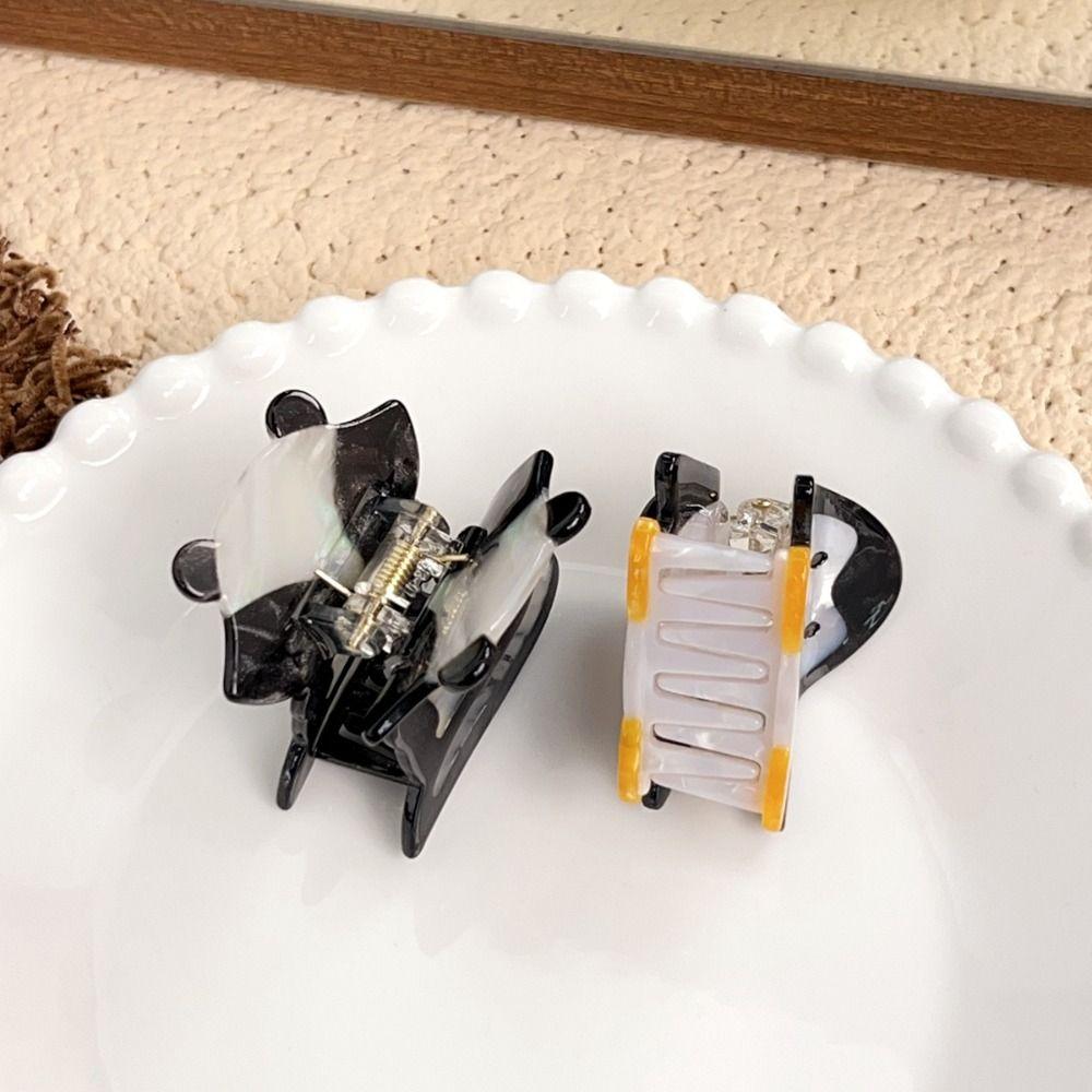 

Love Bear Acetate Penguin Hair Claw Acetic Acid Shark Clip Personalized Cartoon Hair Clip Daily