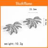 Floral Stainless Steel Earrings For Women With Stylish Spring Accessory