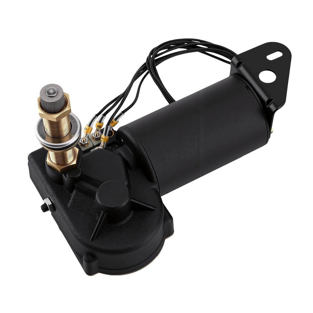12V Marine Scheibenwischermotor 34010 Winkel 40 110 Grad Oszillierender Wischer Motor mit 2,5 Zoll Welle für Boote