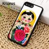 Cute Russian Dolls Matriochkas Phone Case Cover For iPhone 16 15 14 plus XS XR 11 12 mini 13 pro max coque Fundas