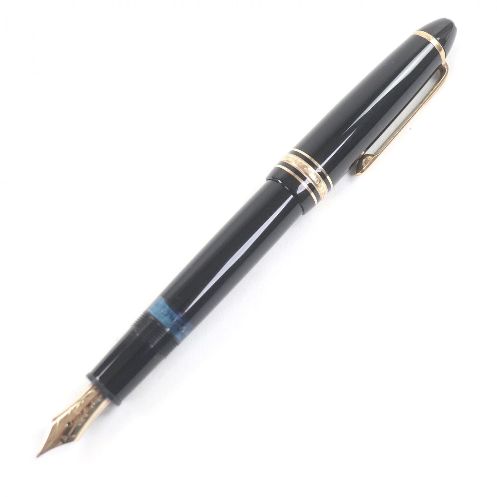 

Very Good MONTBLANC fountain pen Meisterstück 146 black 14K mens Used