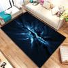 3D Galaxy Space Star Non-Slip Carpet for Bedroom Living Room Bathroom Decorative Floor Mat Door Mat