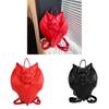 Gothic Punk Style Bat Shoulder Bag With Pu Material For Casual Daily Use