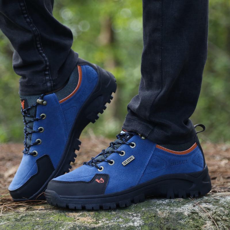 Classic Men Women Outdoor Hiking Shoes Boots Couples Mountain Climbing Boots High Quality Sports Trekking Footwear New Sneakers