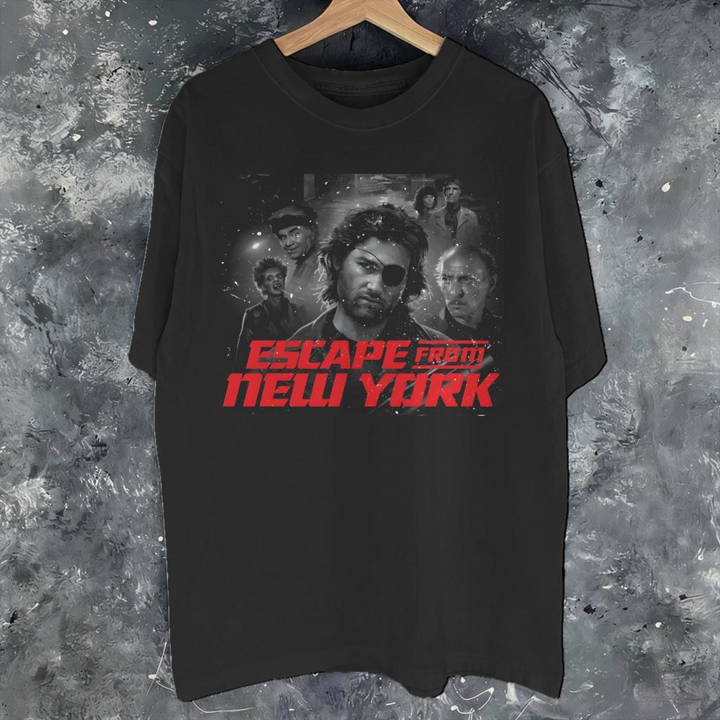 Unisex Unisex Fashion Escape From New York Snake Plissken Tee T Shirt Pure Cotton Tshirts Clothing