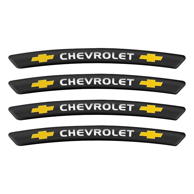 

Car Wheel Rim Badge Creative Decoration Decals Styling Auto Aluminum Trim Sticker for Chevrolet Captiva Colorado Spark Malibu чёрный