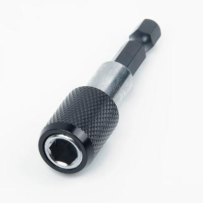 Magnetic 1/4" 60mm Shank Screwdriver Bit Holder Quick Release Drill Conversion Electric Change Adapter Converter