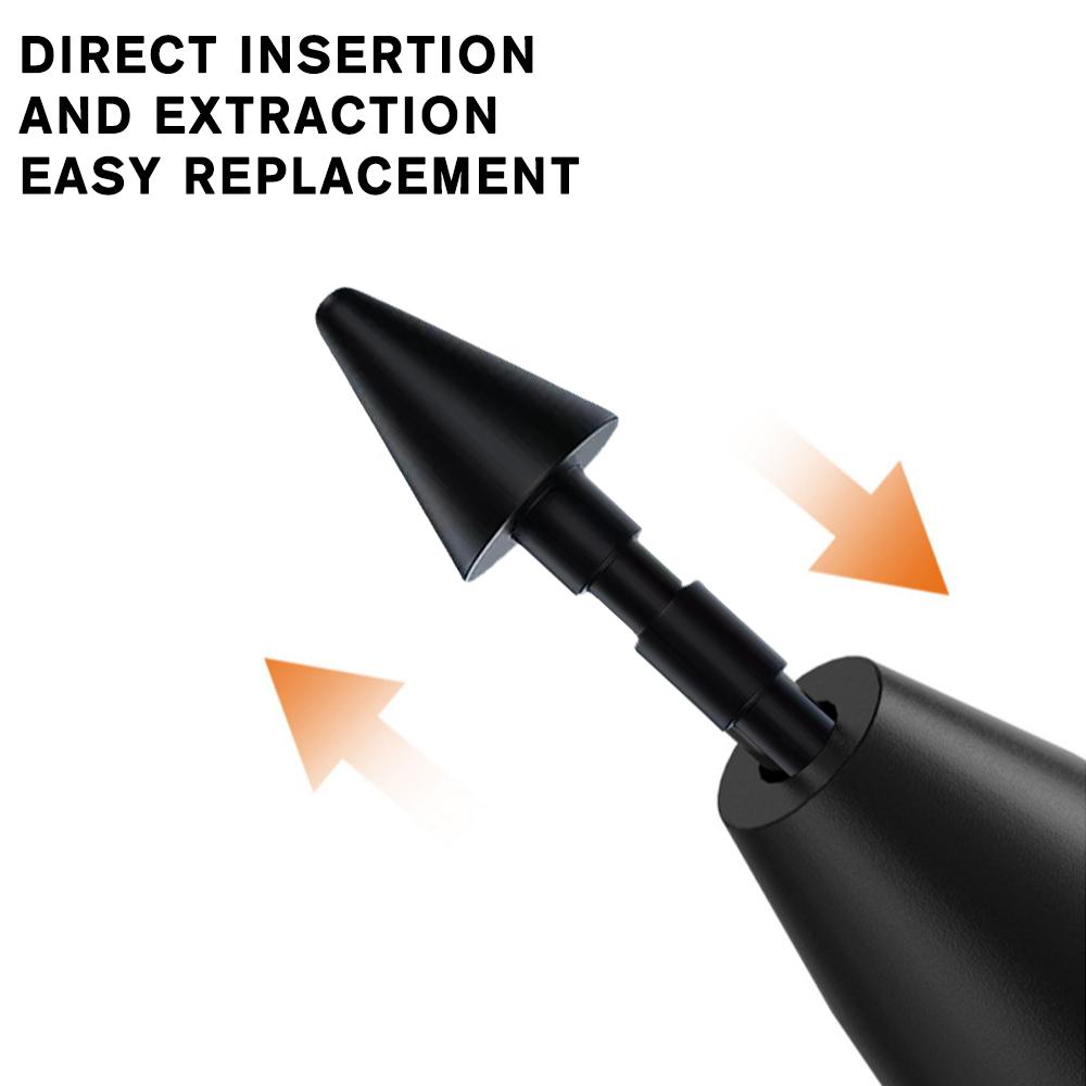 Replacement Pencil Tips for Xiaomi Stylus Spare Pen Nibs for Xiaomi Pad 5/5pro Touch Screen Pen Tip Touch Stylus Pen Refill