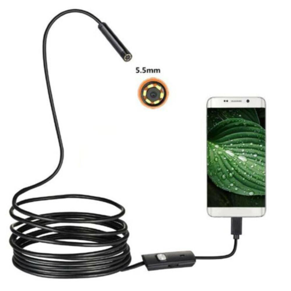 Camera Endoscope Video USB Sewer Cleaner 5.5mm Pipe Inspection Waterproof Camera Endoscope Video USB Sewer Cleaner 5.5mm Pipe Inspection Waterproof