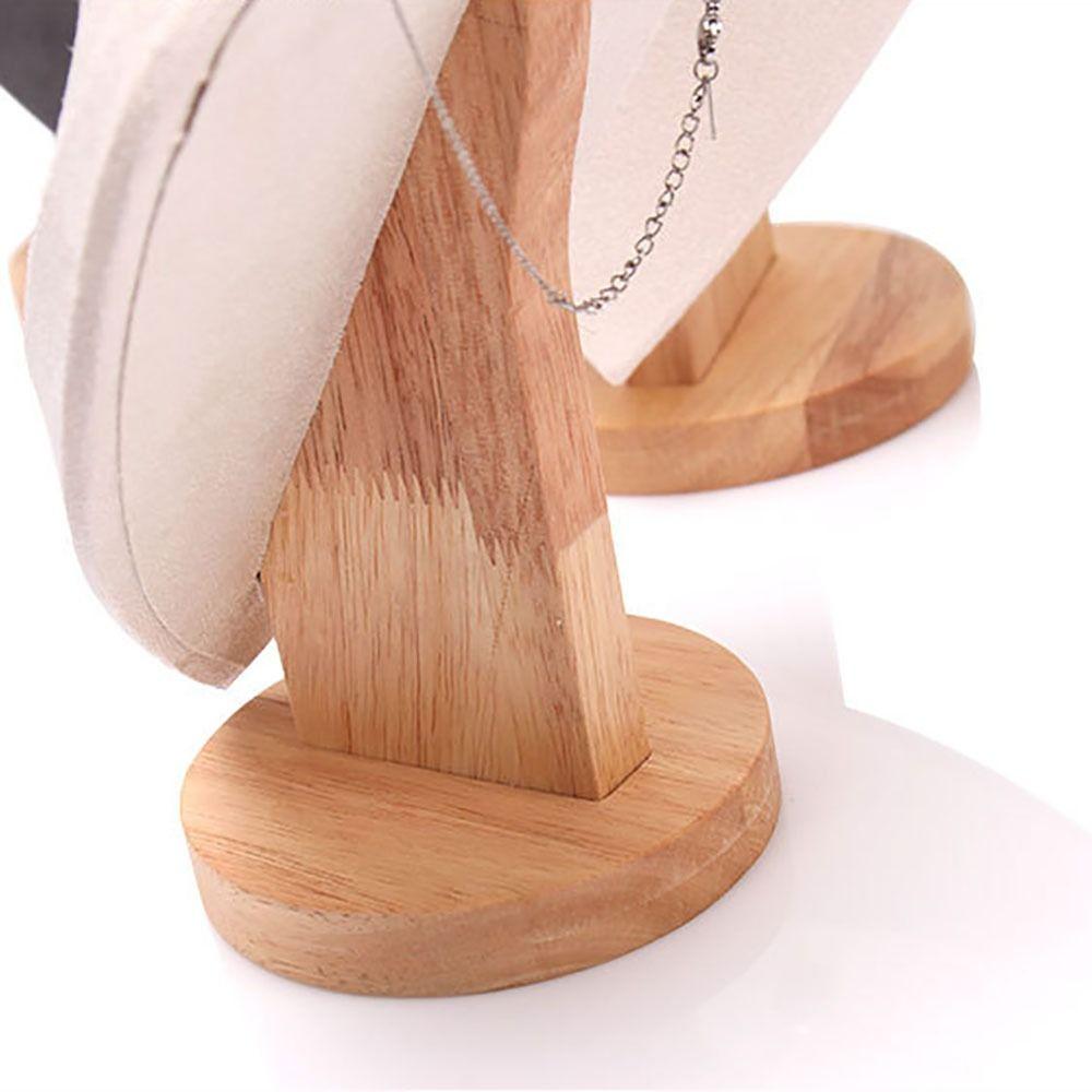 Show Jewelry Storage Rack Suede Neck Display Props New Necklace Display Rack  Necklace