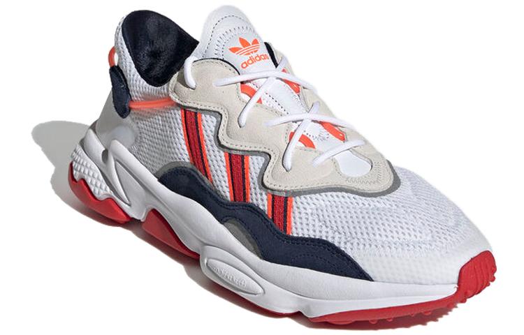 Men's Sneakers Adidas Ozweego 'White Collegiate Navy Scarlet'