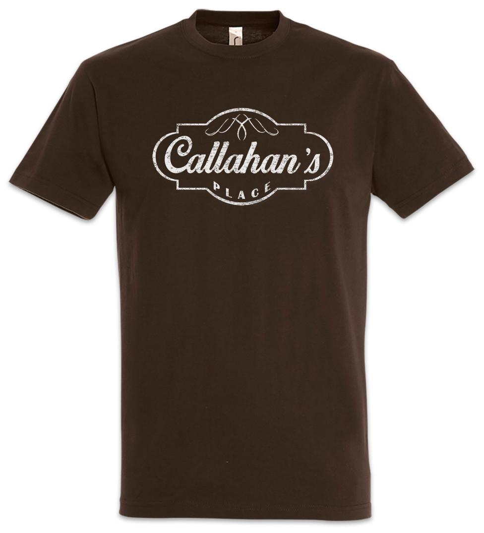 Callahan s Place T-Shirt Mens Womens Tees Top Crosstime Saloon Symbol Sign Logo Bar Secret Bar Pub 2XL