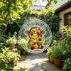 Suncatcher Stained Glass Puzzle Acrylic Pendant Light Refraction Window Hanging Jigsaw for Home Decor