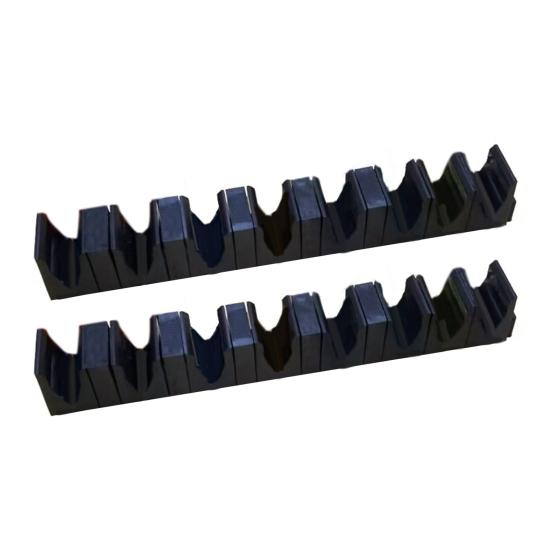 1/2Pcs Modular Screwdriver Organizer 8-Slot Heavy Duty Detachable Non-Slip Tool Drawer Toolbox Shelf Wrench Screwdriver Hammer Pliers Holder Storage